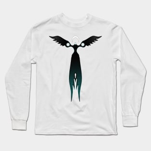 Moon and Night Raven Long Sleeve T-Shirt